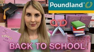 POUNDLAND BACK TO SCHOOL STATIONERY AND SUPPLIES  2019