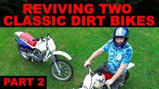 How I fixed two Classic Honda dirt bikes