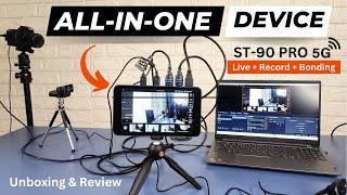Best All in One Live Streaming Device   Stream Techno ST90 Pro 5G  Internet Bonding