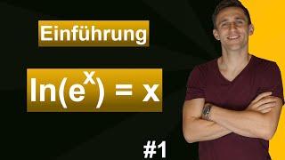 Natürlicher Logarithmus - Einführung in das Lösen von Exponentialgleichungen  ln  #1