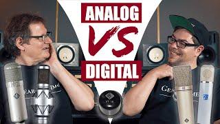 Röhrenmikrofon VS Transistormikrofon  Analog VS Digital