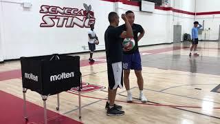 Volleyball Attacking Tip Contact Point