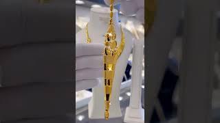 Latest gold pendant set #sethijewellers