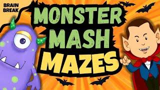Monster Mash  Halloween Game  Halloween Brain Break  Just Dance