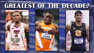 Christian Coleman Michael Norman Divine Oduduru  Who is the Greatest NCAA Sprinter of the Decade?