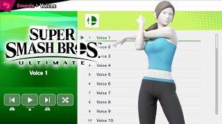 Wii Fit Trainer Female Voices - Super Smash Bros Ultimate