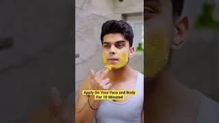 Viral Home Remedy To Remove Tanning Instantly  De-Tan at Home #Shorts #YtShorts #HomeRemedy