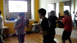 Training at the Ng Family Chinese Martial Arts Association November 2009 Part 2 of 2