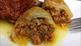 SARMA - SERBIAN CABBAGE ROLLS - SARMA