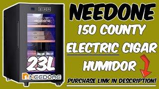 NeedOne 23L 150 Count Electric Cigar Humidor  Is this the BEST Compact Humidor?