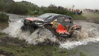 DAKAR CARS CROSSING A RIVER  Rally Raid Portugal 2024  #W2RC  @AP90Video