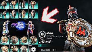 ALL LEGENDARY AFEERA ARMOR EXECUTIONS EMOTES SIGNATURES AND FEATS