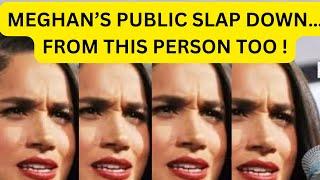 SLAP DOWN OF THE HIGHEST FOR MEGHAN - THIS MUST HURT TRULY #royal #meghan #meghanandharry