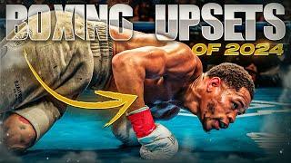 BEST BOXING UPSETS OF 2024  BOXING FIGHT HIGHLIGHTS KO HD