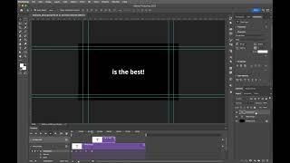 Photoshop Video Timeline 07 Setting Opacity