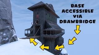 Base Building on a Snowy Hill  Conan Exiles