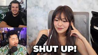 Fuslie LOSING IT Listening to Ramee & Peter Talking Over Miyoung