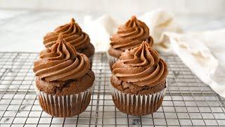 Chocolate Cupcakes  Small batch  Makes 4 cupcakes