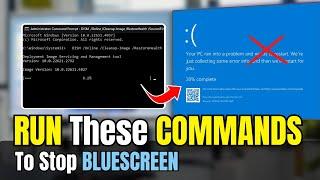 Run These 6 CMD Commands Before you GET a BLUE SCREEN on Windows 1110