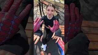 THIS FITNESS GIRL WANTS TO LOVE SPIDER-MAN #love #romantic #spiderman #minecraft #crazygirl #funny