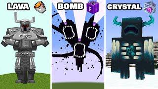 All Weaknesses of Bosses - Wither StormWardenWitherFerrousBarako....