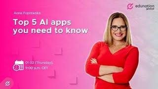 Top 5 AI apps you need to know