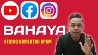 CARA MELIHAT KOMENTAR SPAM YOUTUBE DAN CARA MENGATASINYA