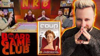 Lets Play COUP  Board Game Club