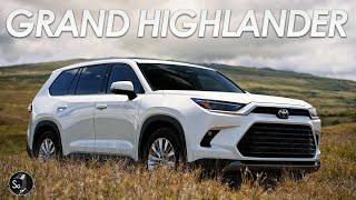 Toyota Grand Highlander  For People Who Need it Big