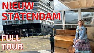 Nieuw Statendam Ship Tour 2024 - FULL Walkthrough and Details