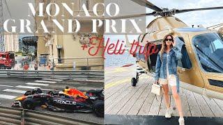 FORMULA 1 GRAND PRIX + INSANE HELICOPTER TRIP MONACO TO GENEVA  Monaco Vlog