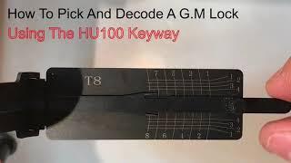 Pick And Decode A GM Lock - HU100 Lishi Pick