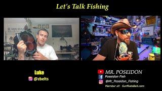 ZBELTS Surfcasting Gear Maker LUKE with a Big Reveal on Lets Talk Fishing LIVESTREAM