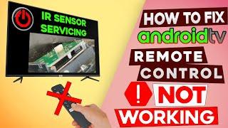 How Fix TCL Android TV Remote IR Sensor Module Card  Remote control not working