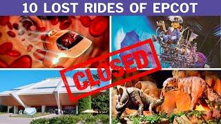 10 LOST Rides of EPCOT Revealed