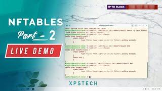 NFTABLES Part - 2  LIVE DEMO