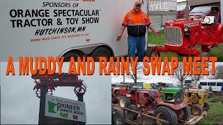 Wind Mud and Rain While Searching For Allis Chalmers At The 2024 Pioneer Power Le Sueur Swap Meet