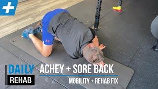 Achey and Sore Back Mobility and Rehab Fix  Tim Keeley  Physio REHAB