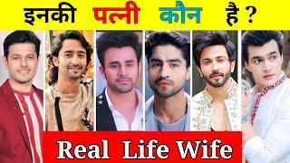 Top 10 Actors की Real Life Wife   Mohsin Khan  Neil Bhatt  Shaheer Sheikh 