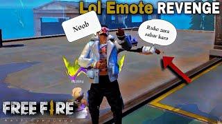 Random Pro Player Show Me Emote Lol Emote REVENGE #freefire #trending #randomplayerscallmenoob