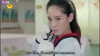 #thewhirlwindgirl#baicaoswubingbing whirlwind triple kick