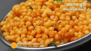 Boondi Recipe  Khara Boondi  मसाला नमकीन बूंदी   How To Make Masala Boondi