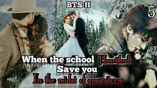 When the school heartthrob save you in the midst of snow storm Jungkook ffBTS ff 5?