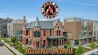  Detroit - Historic Brush Park 4K Walking Tour