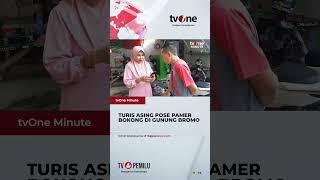 Bikin Geram Empat Turis Asal Belanda Foto Tak Senonoh di Bromo  tvOne Minute