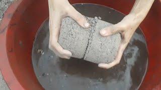 This smashing videosuper crunchy mouthwatering ASMR dry+water crumbling ASMR crumbling 