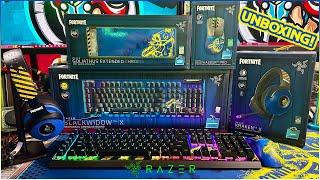Razer x Fortnite Unboxing FOUR Limited Edition Products