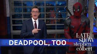 Deadpool Takes Over Stephens Monologue