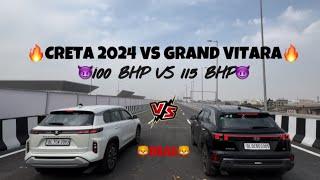 DRAG RACE CRETA 2024 VS GRAND VITARA 2024 Sorry Hyundai