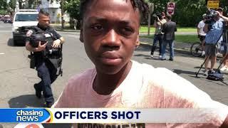 Three officers shot two men dead in Irvington